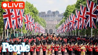 🔴 LIVE Trooping the Colour 2023  PEOPLE [upl. by Adama699]