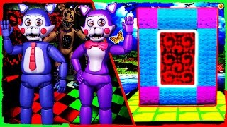 Minecraft FNAF  How to Make a Portal to FIVE NIGHTS AT CANDYS [upl. by Anadroj102]