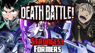 Strongest Formers  Death Battle Mashup [upl. by Kerby]