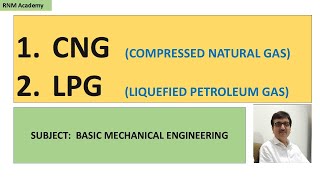 CNG and LPG  RNM Academy [upl. by Annat543]