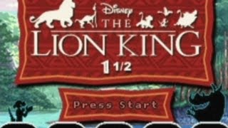 CGR Undertow  THE LION KING 1 12 review for Game Boy Advance [upl. by Elata680]