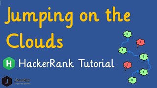 Jumping On The Clouds HackerRank Solution One Liner Solution [upl. by Ronoel]