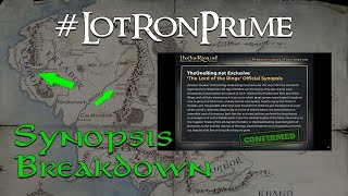 Amazons Lord of the Rings Synopsis Breakdown  LOTRonPrime Livestream [upl. by Aiekam770]