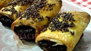 CHACHITARTA Napolitanas rellenas de nocilla sin gluten [upl. by Ansell]