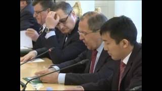 Sergey Lavrov and Yun Byungse  СЛавров и Юн Бен Сё [upl. by Sandor]