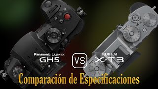 Panasonic Lumix GH5 II vs Fujifilm XT3 Una Comparación de Especificaciones [upl. by Evette]