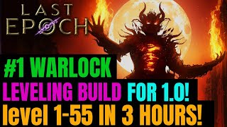 Last Epoch 10 FASTEST Auto Casting FISSURE Blink Warlock 155 Leveling Build [upl. by Halima]