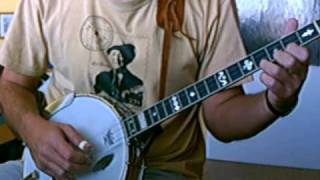 Bluegrass rolls on fingerstyle tenor banjo  part 2 [upl. by La Verne]