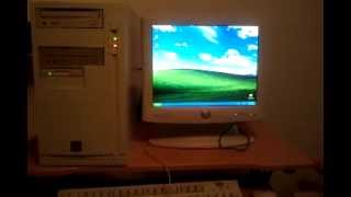 Windows XP On Dual Pentium Pro 200 MHz [upl. by Mharg]