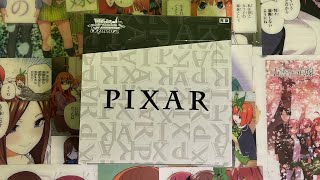 Opening Weiss Schwarz Pixar Booster Box [upl. by Hoag]