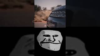 Land Rover car commercial troll face meme🗿  shorts [upl. by Janaya]