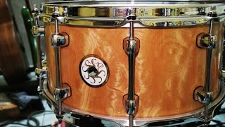 Sakae bubinga snare รีวิว [upl. by Shermy]