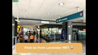 Find Light Makers Singapore from Lavender MRT🚆 [upl. by Marlene]