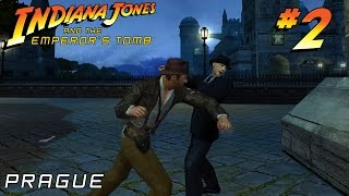 Indiana Jones and the Emperors Tomb HARD Chapter 2 Prague  Gameplay Walkthrough [upl. by Metsky]