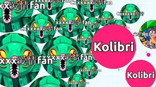 ONE SOLO PLAYER VS 1001 SLOW TEAMS  Agario Solo Gameplay [upl. by Enelrahc]