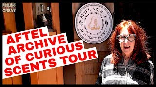 Aftel Archive Of Curious Scents Museum Tour wMandy Aftel [upl. by Meeki688]