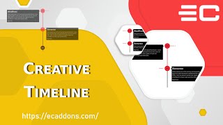 Timeline Widget Elementor Wordpress [upl. by Drofnil]