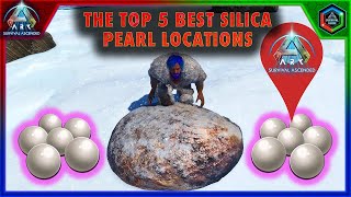 The Top 5 Best Silica Pearl Locations on Ark Survival Ascended [upl. by Alleusnoc]