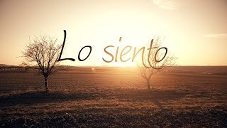 BERET  LO SIENTO VIDEOLYRICS OFICIAL LETRA [upl. by Eanat]