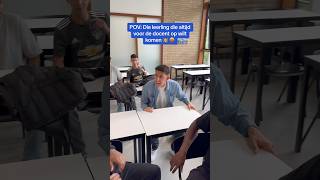 DE LEERLING DIE ALTIJD VOOR DE MEESTER OP WILT KOMEN 👨🏻‍🏫🤬 [upl. by Ramed]