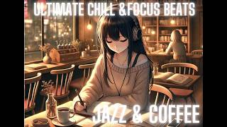 Lofi Ultimate Chill amp Focus Beats with Piano Jazz with Cute Anime Girl Art for Study Work Relax [upl. by Koser642]