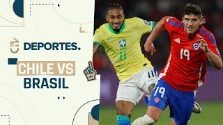 CHILE 1  2 BRASIL🏆 Clasificatorias Mundial 2026 ⚽️ GOLES Y RESUMEN [upl. by Bertold295]