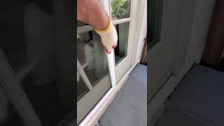 4 ft sliding screen door screen replacement [upl. by Shushan]