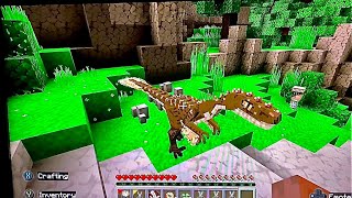 ASMR Minecraft Among Dinosaurs pt1 [upl. by Oinoitna]