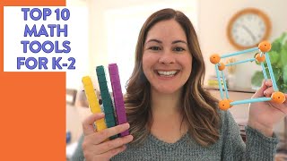 The 10 Best Math Tools for Kindergarten 1st and 2nd Grade  math manipulatives for the classroom [upl. by Nanny]