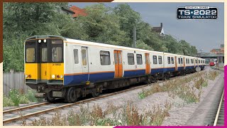 London Overground Class 315 cab ride Romford to Upminster  Train Simulator 2022 [upl. by Orelia]