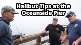 California Halibut Fishing Tips at the Oceanside Pier  Pier Fishing in California [upl. by Gildus]