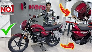 Finally Ye Hai Hero Splendor Plus Xtec 20 With 11 New Updates  splendor xtec 20 Mileage amp Price [upl. by Akineg]