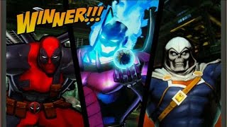 Requested Ultimate Marvel vs Capcom 3 Dread Masters Deadpool Dormammu Taskmaster [upl. by Ydnal]