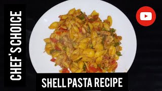 Shell pasta recipe quick and easy chefschoice pasta [upl. by Nivlam]