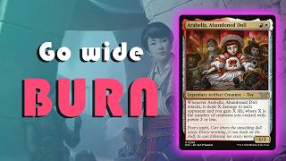 The Ultimate Aggro Commander Arabella Abandoned Doll  MTG Duskmourn EDH Deck Tech [upl. by Manley]