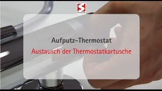 Austausch einer Thermostatkartusche von Schulte [upl. by Elocn547]