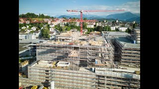 Neubau Frauenklinik und Kinderspital LUKS [upl. by So]