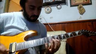 Jason Becker  Altitudes Arpeggios Section by Ezequiel Arregui [upl. by Veradis]