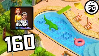 Pool is Done Lets Focus on Surroundings 🏡 Merge Mansion  Gameplay Walkthrough Part 160 [upl. by Publias]