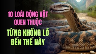 10 Loài Động Vật Quen Thuộc Từng Khổng Lồ Đến Thế Này [upl. by Euqinobe]