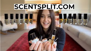 I ordered 26 Gourmand perfumes from Scent Split Part 1 [upl. by Ardle256]