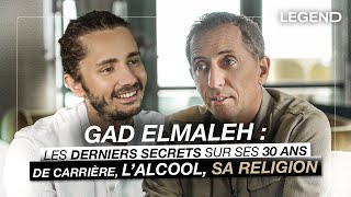 GAD ELMALEH  LES DERNIERS SECRETS SUR SES 30 ANS DE CARRIÈRE L’ALCOOL SA RELIGION [upl. by Danni]