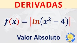 📕 DERIVADA Función Valor Absoluto  lnx24  Juliana la Profe [upl. by Rimidalv]