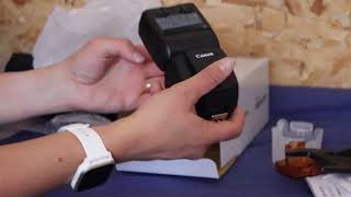 Canon Speedlite 430EX IIIRT unboxing [upl. by Larual]