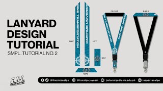 HOW TO DESIGN A LANYARD IN PHOTOSHOP LANYARD DESIGN TUTORIAL 2023 [upl. by Hollis]