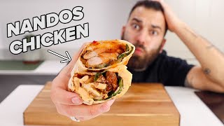 Make Nandos Airfryer Chicken Wrap in 30 Minutes or Less [upl. by Sihun]