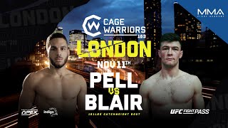 Tariq Pell vs Michael Blair  FULL FIGHT  CW 163 London [upl. by Straub543]