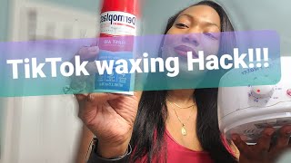 TikTok waxing hack Using Dermoplast Do I recommend [upl. by Navetse248]