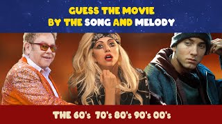 🎬🎵 Guess the Movie by the Song and Melody  Ultimate Movie Soundtrack Challenge quiz guessthemovie [upl. by Lisab]