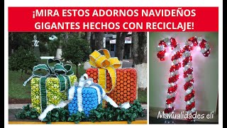 Adornos Navideños Gigantes Para Decorar Exteriores [upl. by Ylrad]